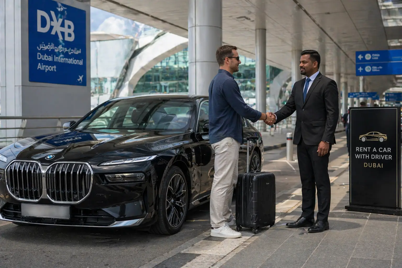 car hire with driver in dubai