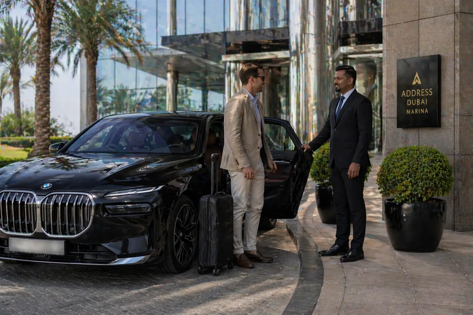 luxury car rental dubai with driver