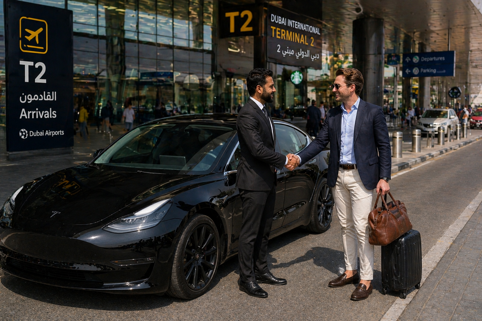 Tesla Model Y​​ Chauffeur Service
