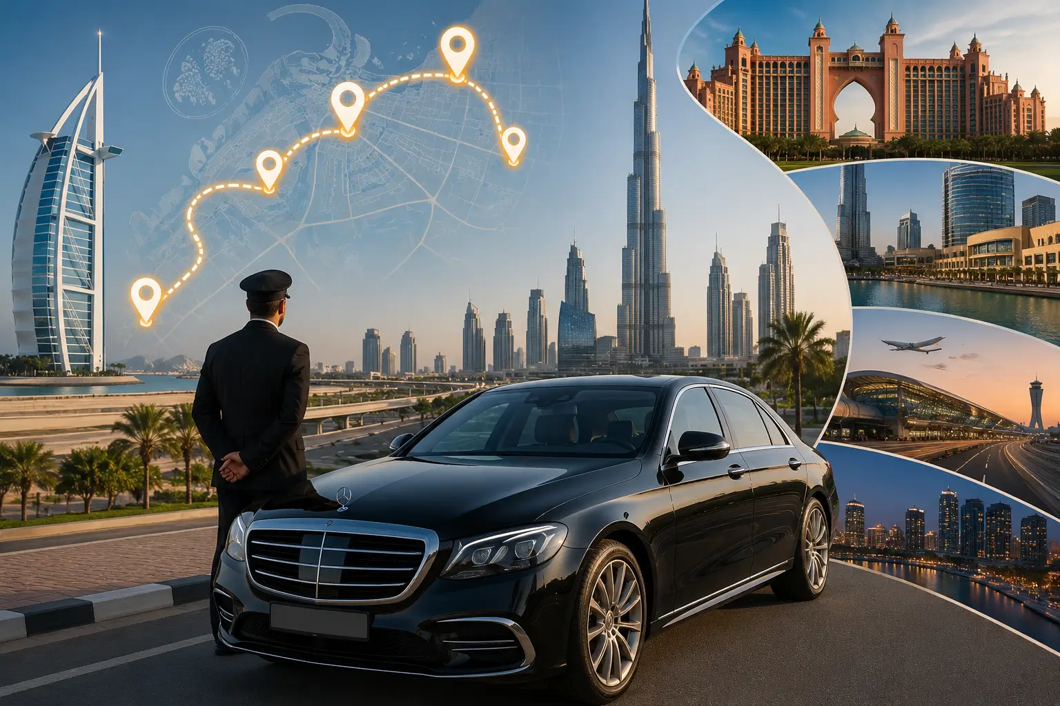 How Limo Companies in Dubai Decide Their Busiest Routes