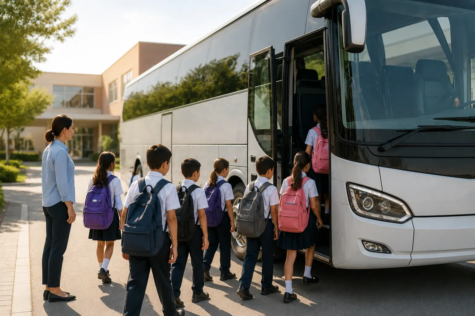 How Schools Benefit from Private Bus Hire