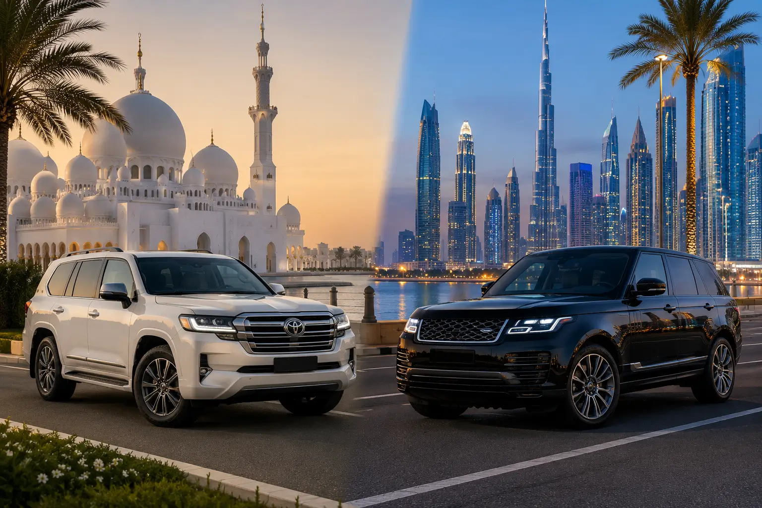 Renting a Car in Abu Dhabi vs Dubai: What Differs (2026)
