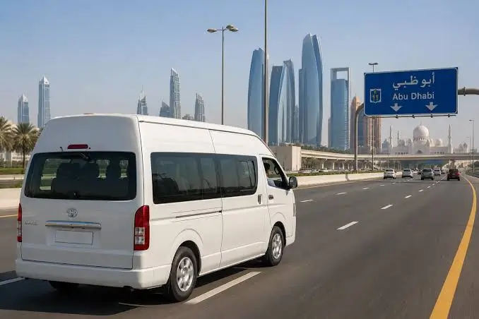 Van Rental With Driver Works in Abu Dhabi (1)
