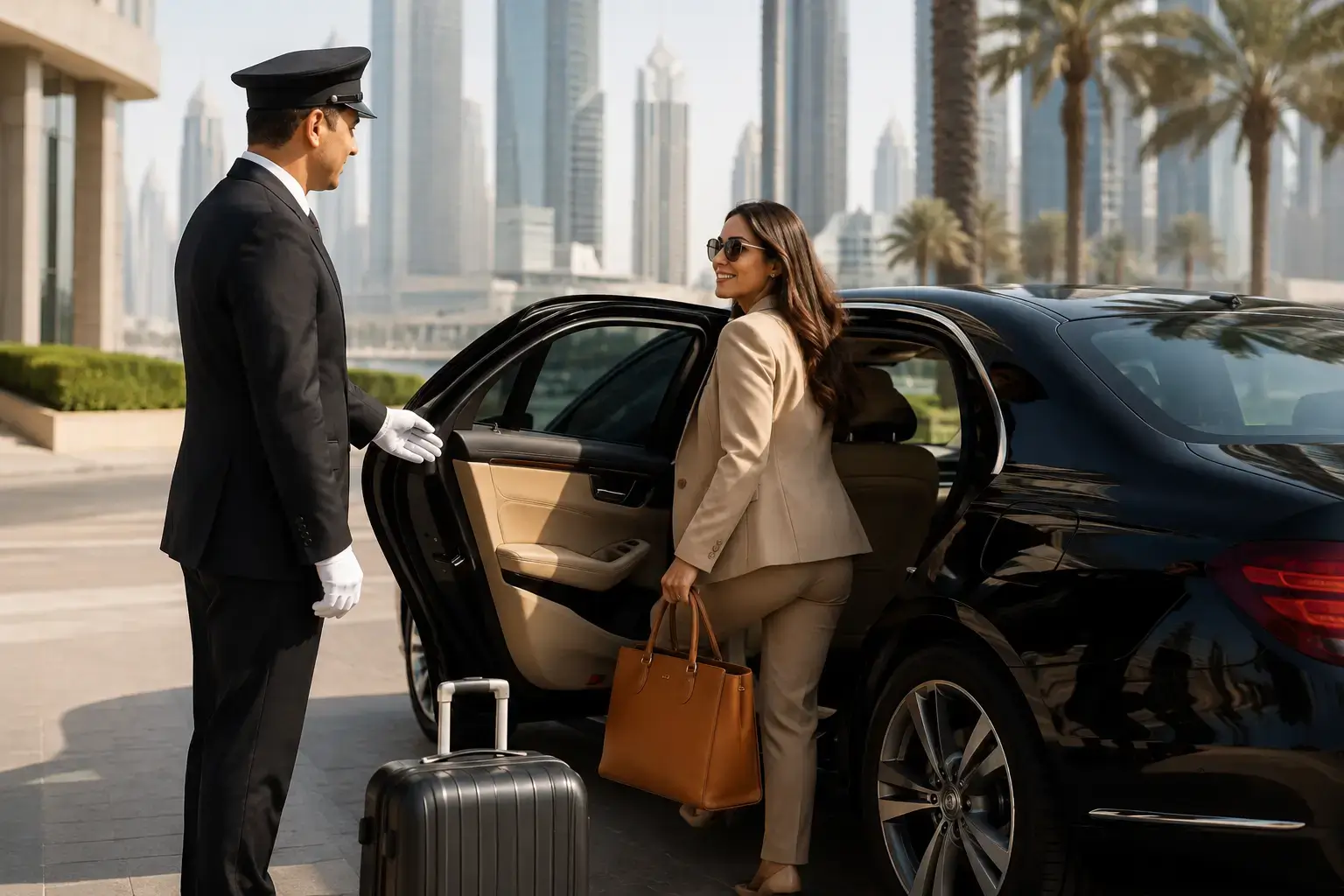limousine rental dubai